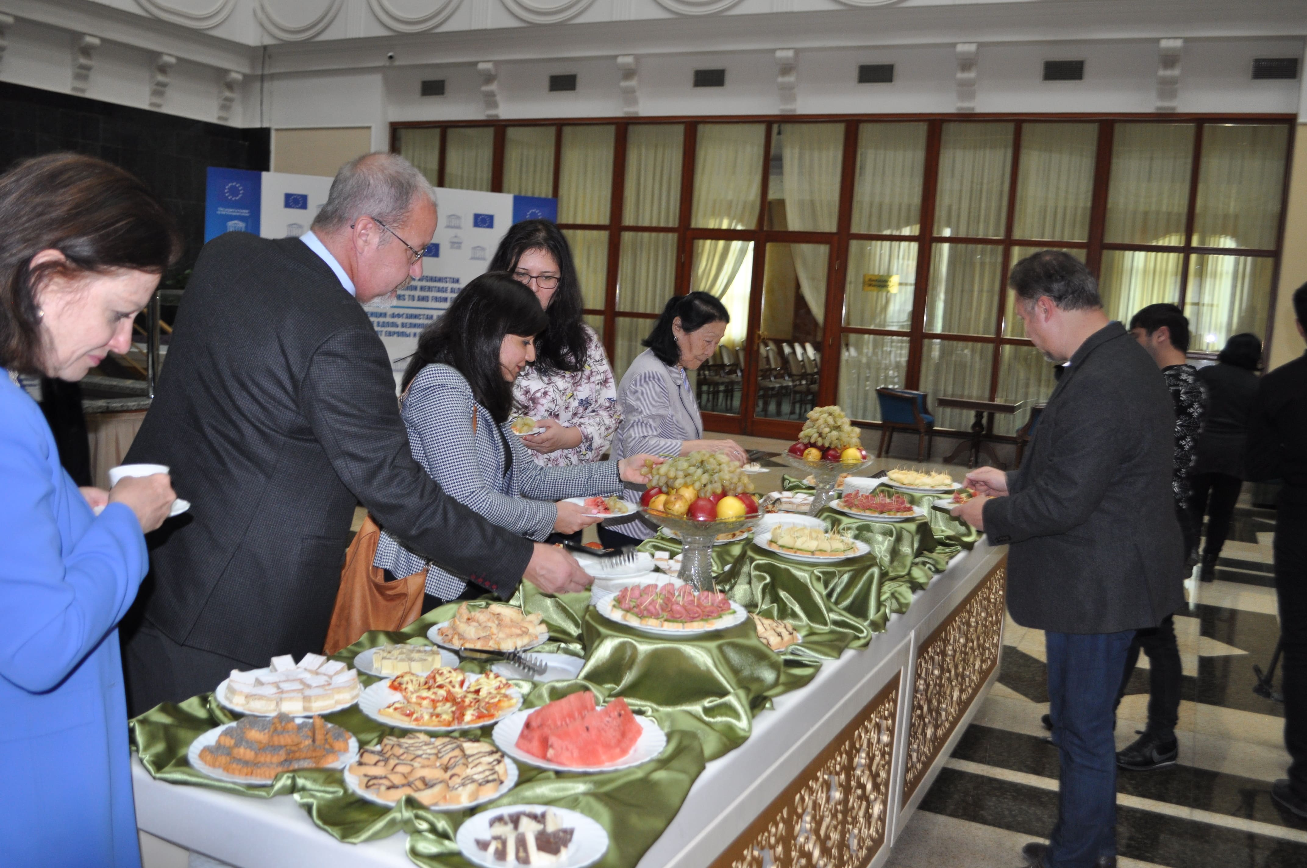 Coffee break. Scientific Conference. Samarkand, 2018
